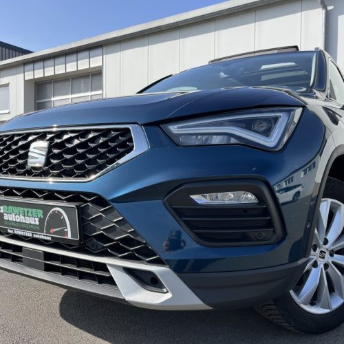 Ateca 1.5 TSI DSG Style 156¤ m.20% Anz. AHK PANO Navi Parklenk el.Klappe LED LR-HZG PDC SHZ DAB